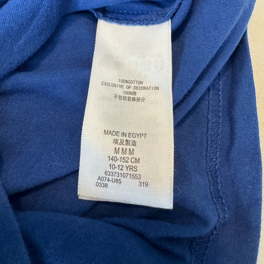 Levi's 2-Horse Graphic Short-Sleeve Cotton T-Shirt Blue Boys Size M 10-12 Yrs - Picture 8 of 8